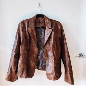 Brown Danier Leather Jacket
